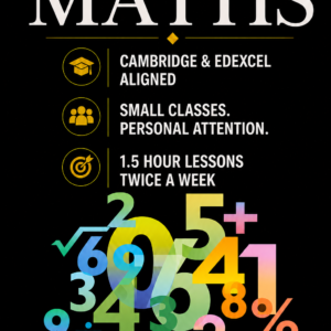 IGCSE Mathematics - Intensive Course