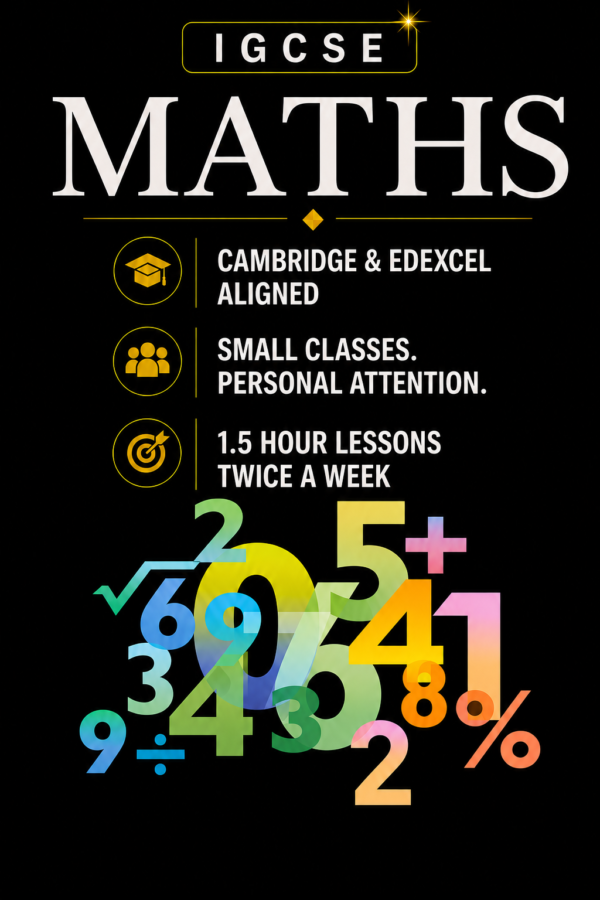 IGCSE Mathematics - Intensive Course