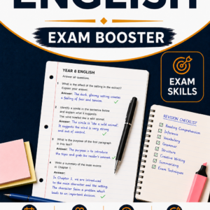 Year 8 English - Exam Booster