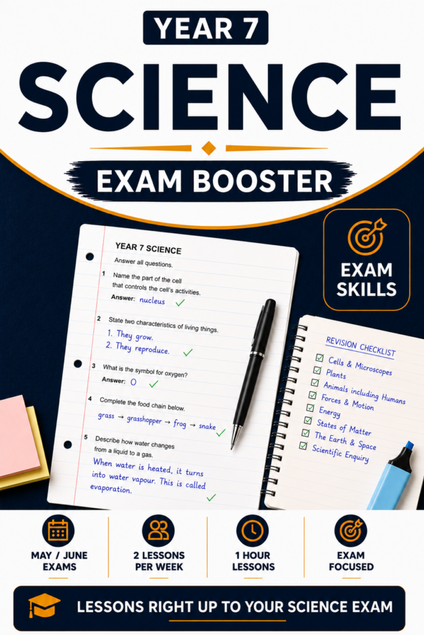 Year 7 Mathematics - Exam Booster