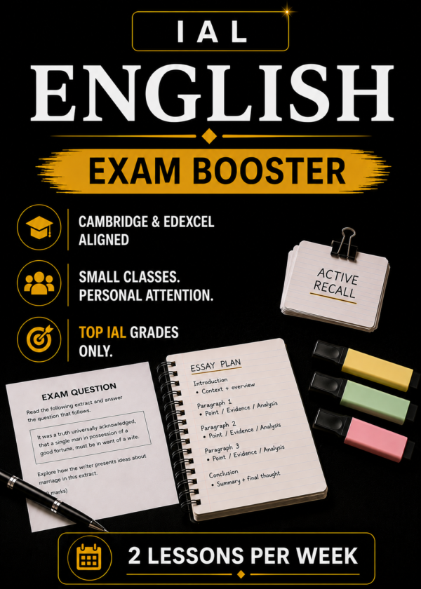 A Level English - Exam Booster